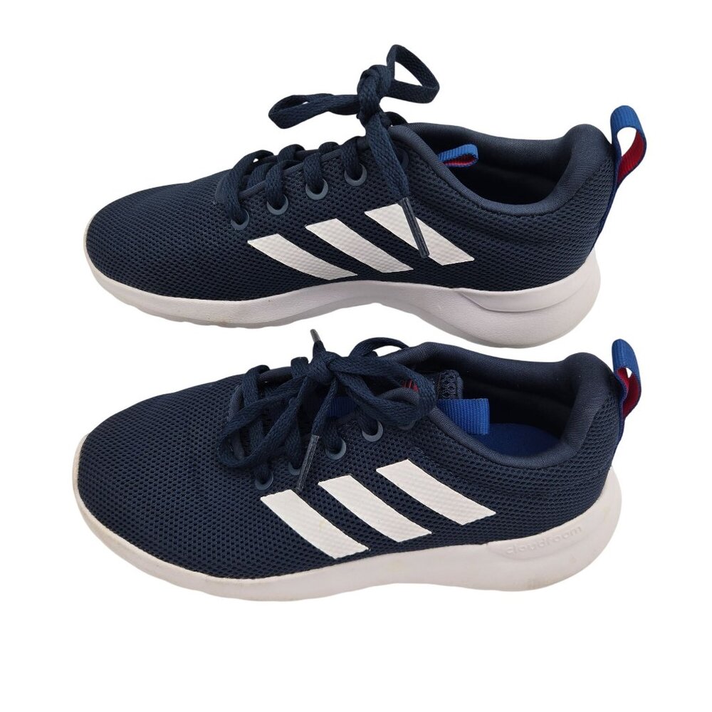 Adidas Kids Navy White Cloudfoam Racer TR Athletic Sneakers Size 13K